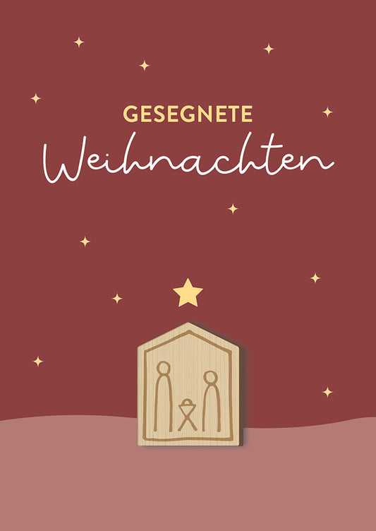 Frontcover zum Titel Gesegnete Weihnachten
