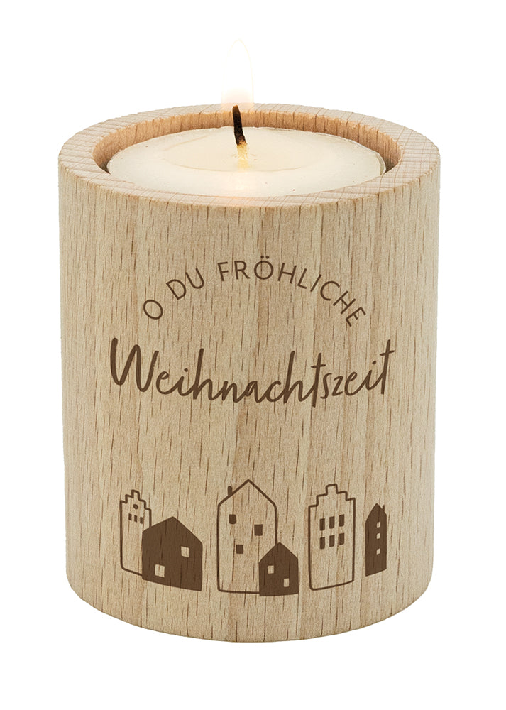 Produktbild zum Titel O du fröhliche Weihnachtszeit - Teelichthalter