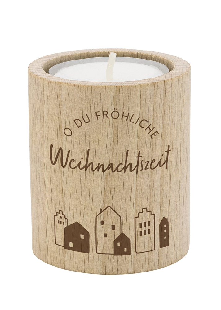 Frontcover zum Titel O du fröhliche Weihnachtszeit - Teelichthalter