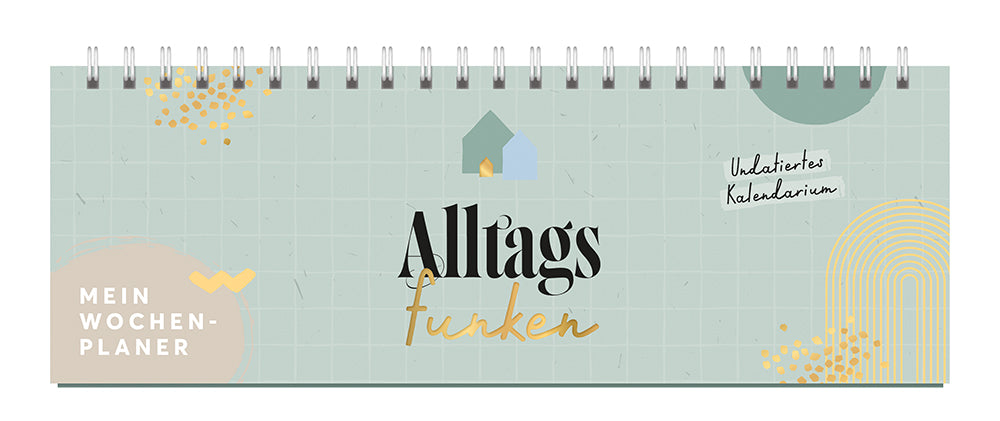 Frontcover zum Titel Mein Wochenplaner - Alltagsfunken