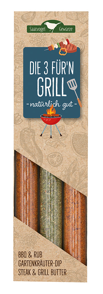 Frontcover zum Titel Die 3 für'n Grill