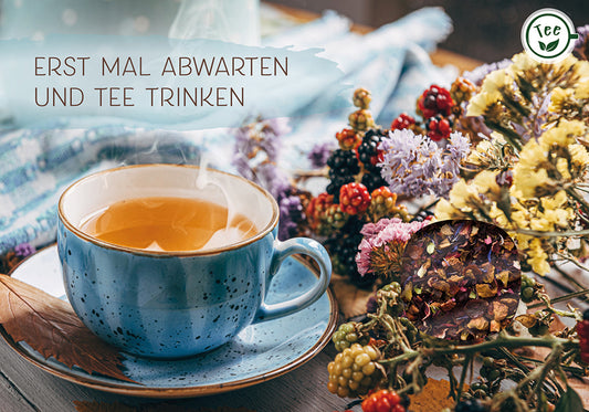 Frontcover zum Titel Erst mal abwarten und Tee trinken