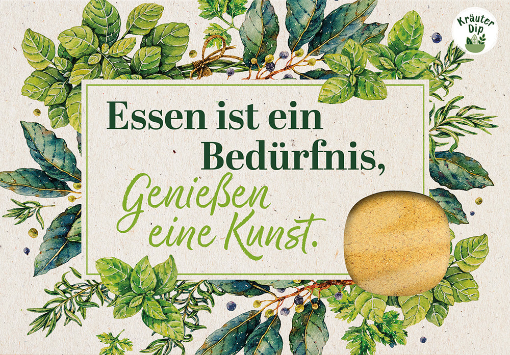 Frontcover zum Titel Essen ist ein Bedürfnis, Genießen eine Kunst.