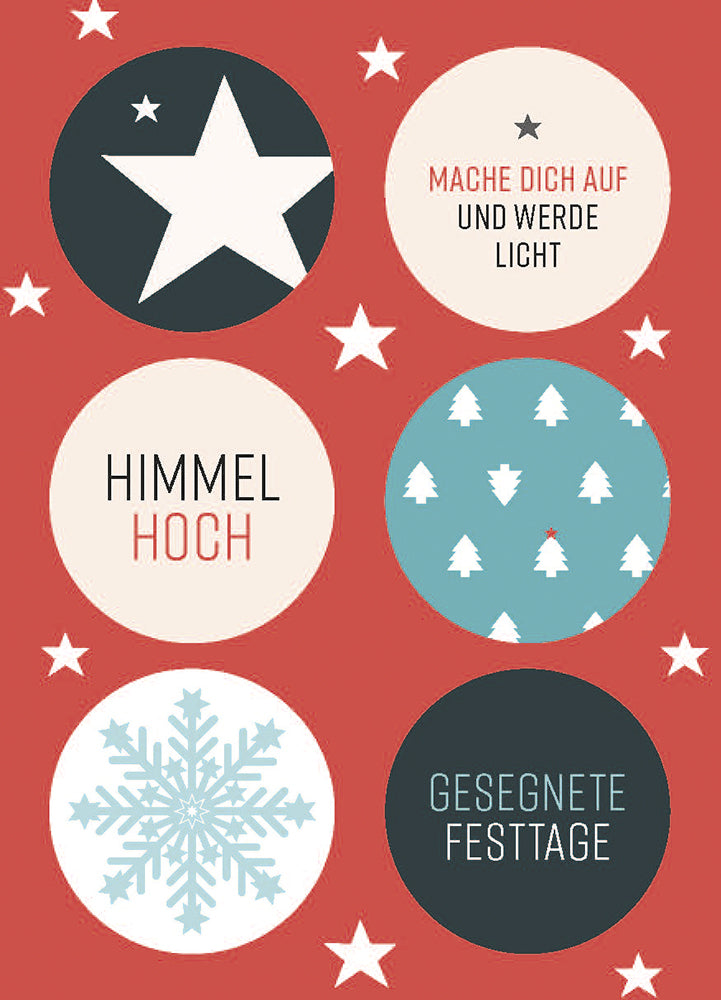 Frontcover zum Titel Mache dich auf ... - Himmelhoch - Gesegnete Festtage