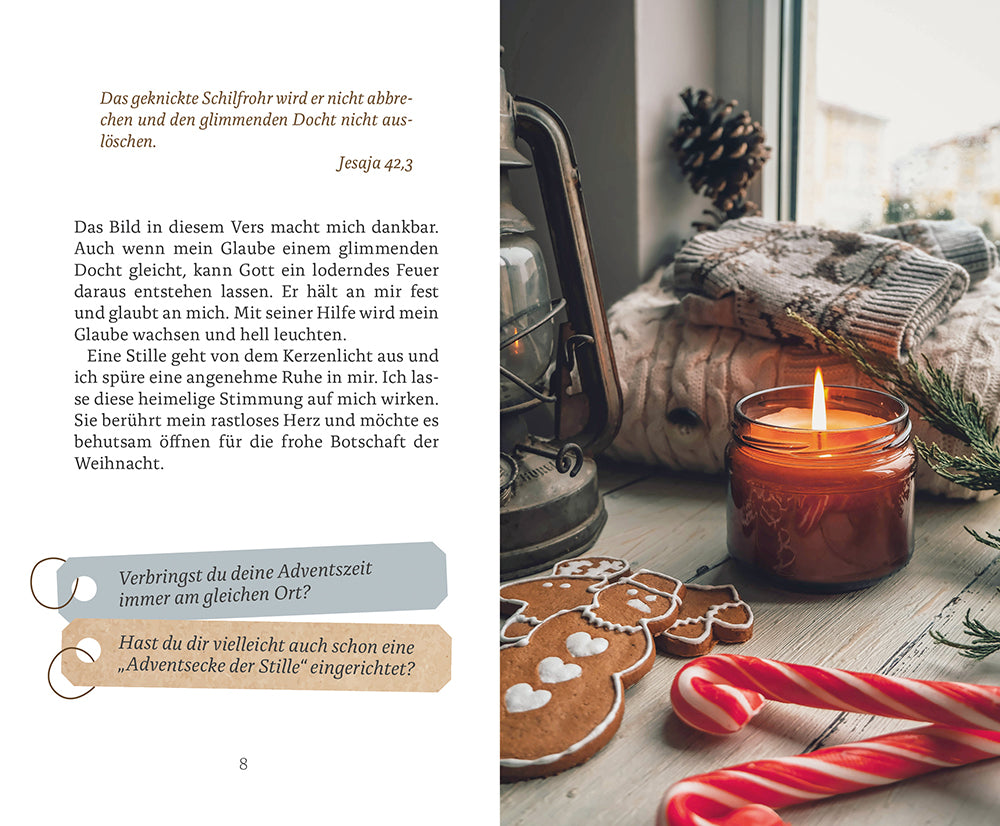  zum Titel Stille finden in der Weihnachtszeit