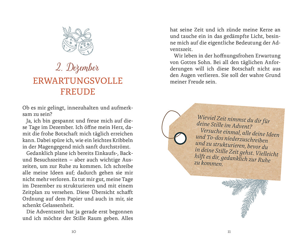  zum Titel Stille finden in der Weihnachtszeit