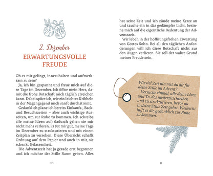  zum Titel Stille finden in der Weihnachtszeit