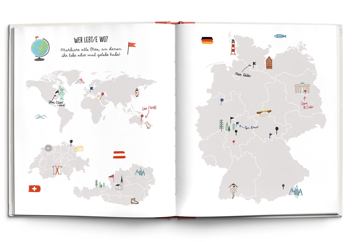  zum Titel Meine Familie in einem Buch