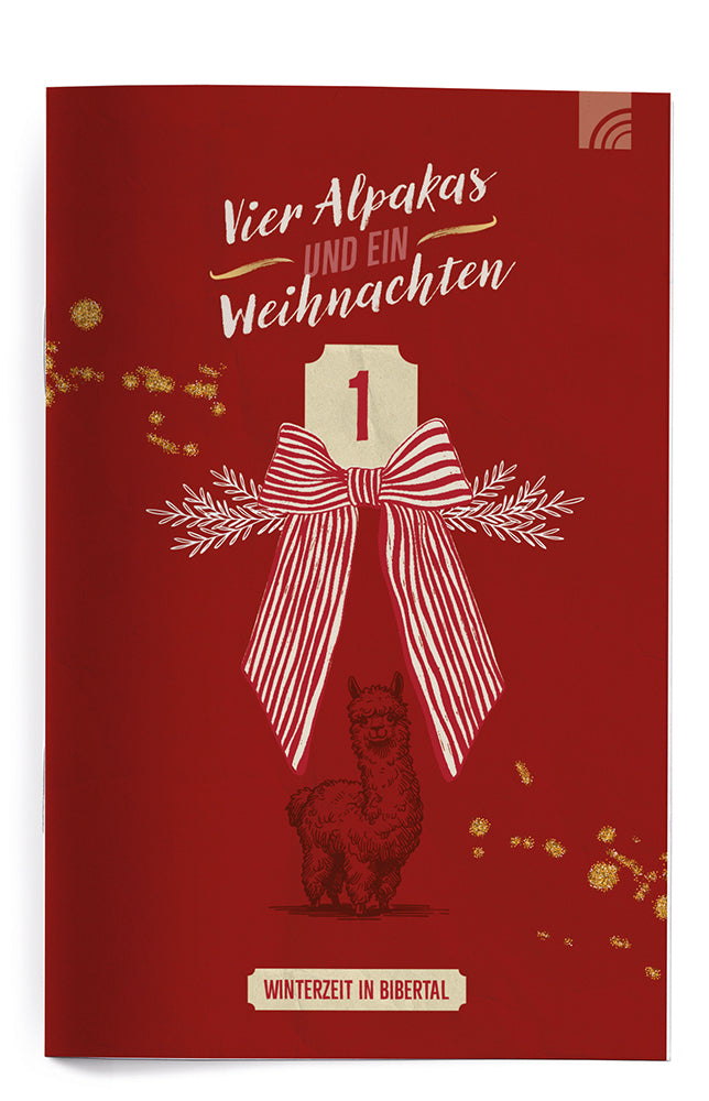  zum Titel Vier Alpakas und ein Weihnachten: eine Adventskalendernovelle