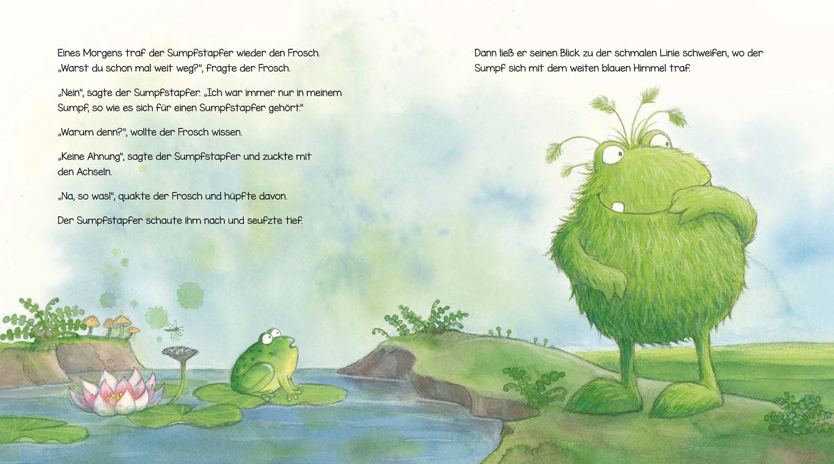  zum Titel Der Sumpfstapfer