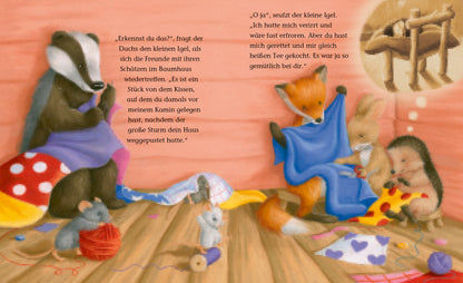  zum Titel Der kleine Igel und die große Kuscheldecke