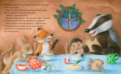  zum Titel Der kleine Igel und die geheimnisvollen roten Mützen