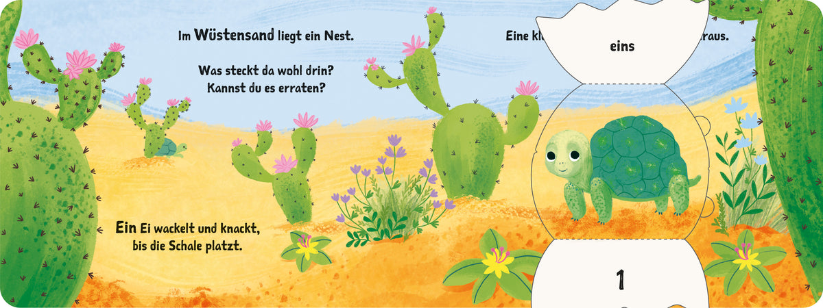 zum Titel 1, 2, 3 ... was schlüpft da aus dem Ei?