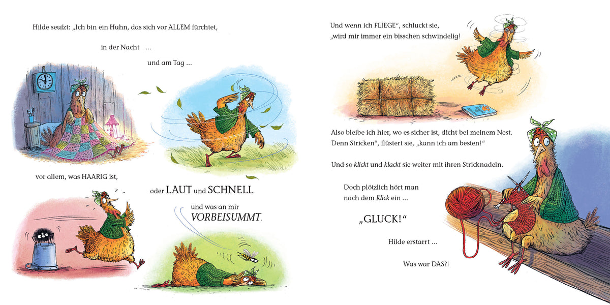  zum Titel Hilde, die heldenhafte Henne