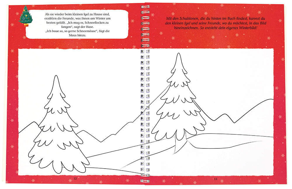  zum Titel Freu dich mit dem kleinen Igel auf Weihnachten