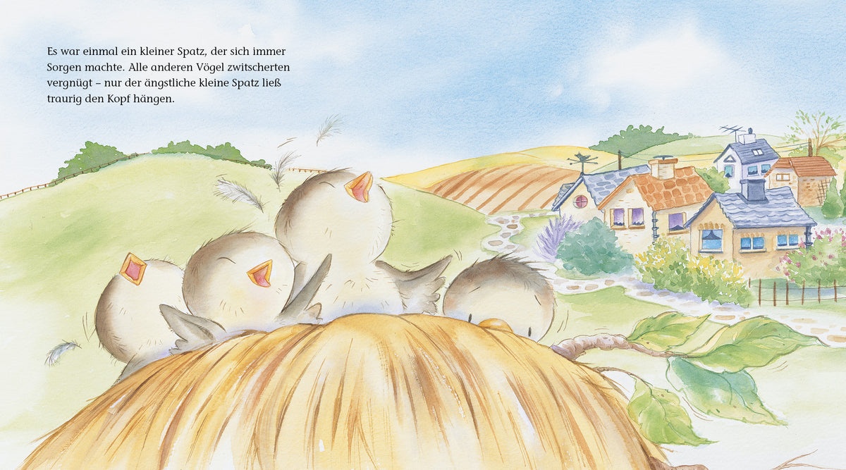  zum Titel Der ängstliche kleine Spatz