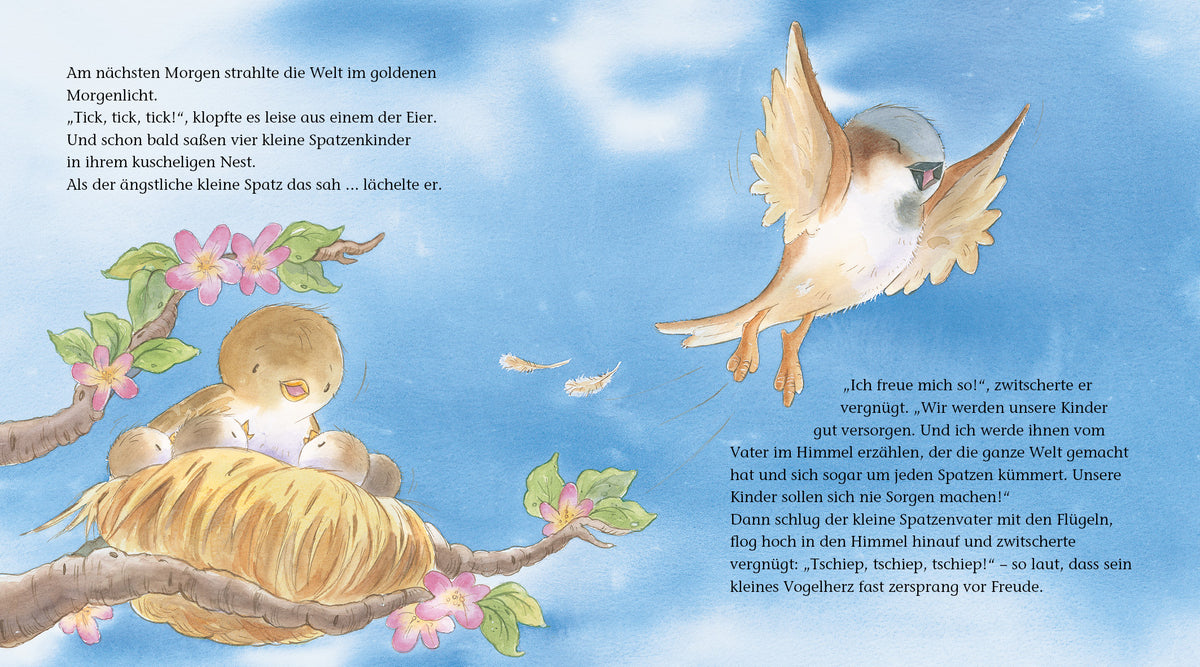  zum Titel Der ängstliche kleine Spatz