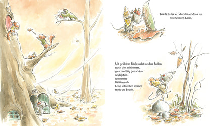  zum Titel Die kleine Maus und das goldene Blatt