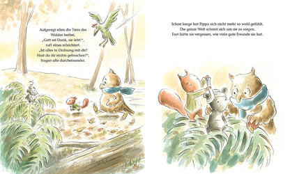  zum Titel Die kleine Maus und das goldene Blatt