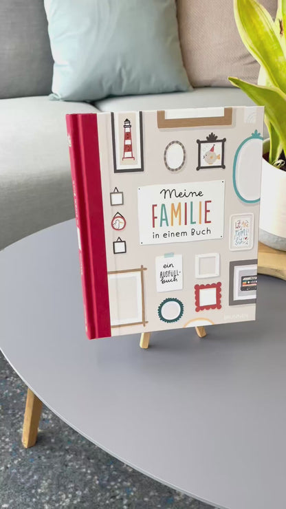 Meine Familie in einem Buch